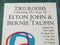 Two Rooms - Elton John - Original Album Promotion Poster - 1991