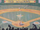 Ted Williams .406 Anniversary - Jimmy Fund Poster - 1991 by Cloutier
