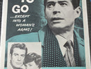 Nowhere To Go - George Nader - original US 1-sheet Poster - 1959