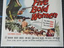 Five Bold Woman - Jeff Morrow original US 1-sheet Poster - 1959